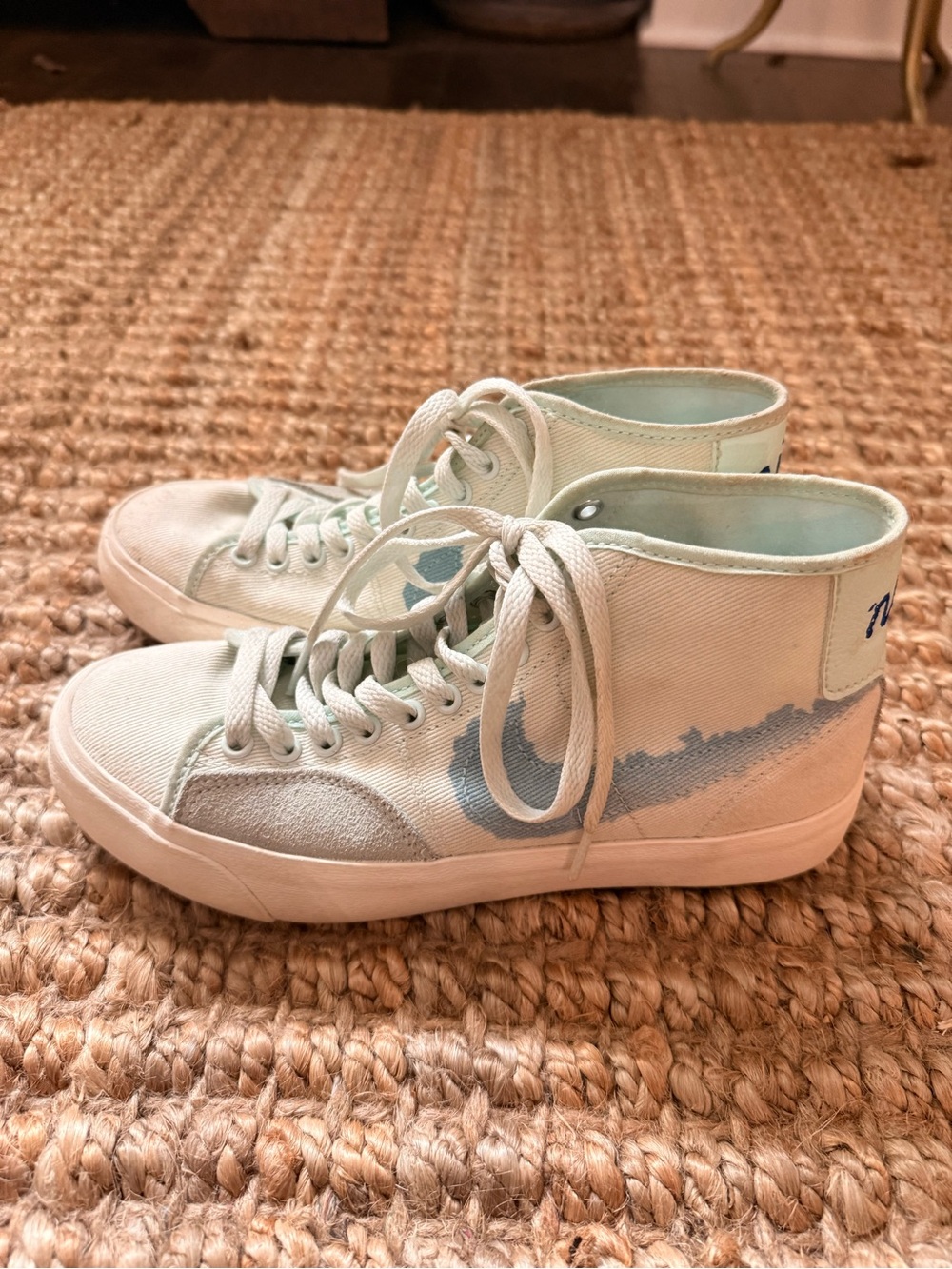 Nike Blazer Mid '77 Canvas Shoes - Size 4.5Y